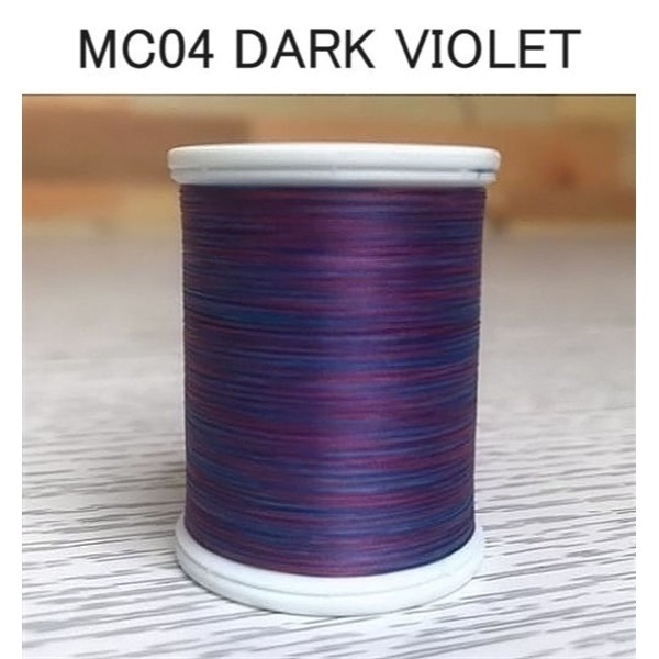 ジャストエース MULTICOLOR THREAD(マルチカラースレッド)(MC04 Dark Violet)